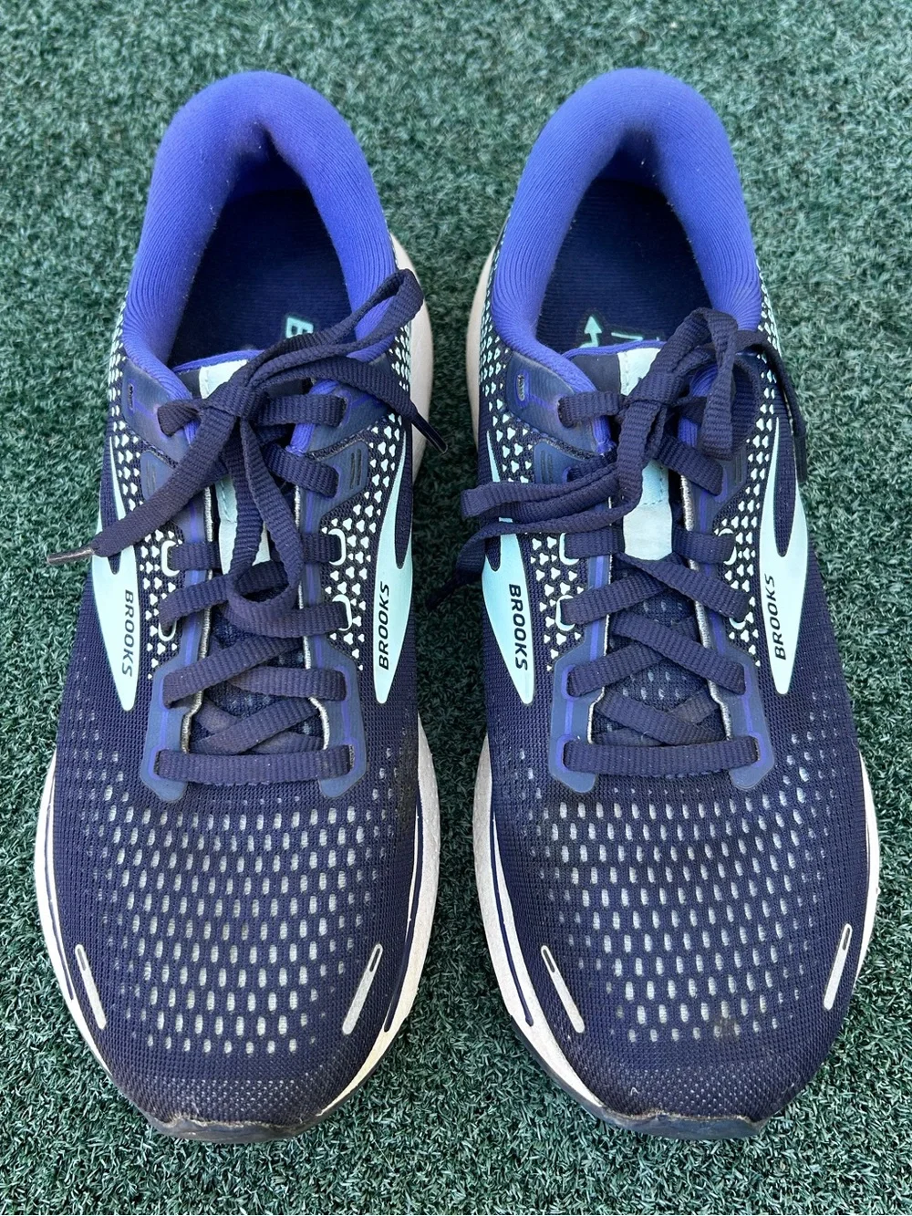 Brooks Ghost 14 Running Shoe Blue 9